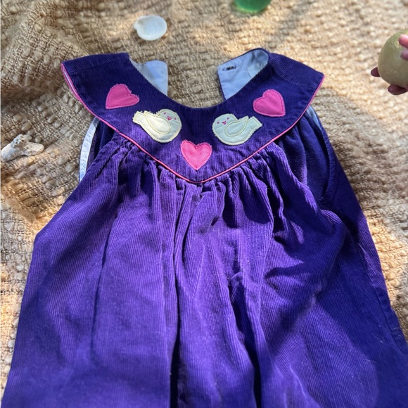 Gorgeous handmade corduroy dress size 2T - Picture 3 of 3